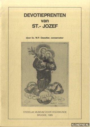 Dezutter, W.P. - Devotieprenten van St.-Jozef