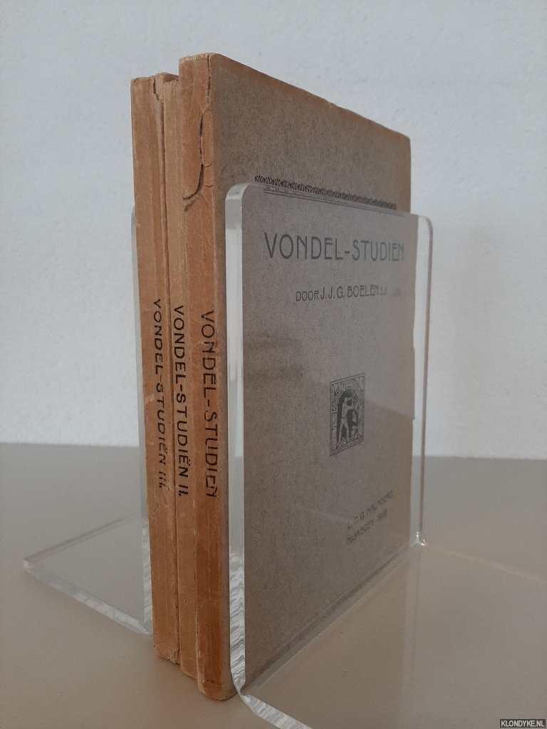 Boelen, J.J.G. - Vondel-Studin I-III
