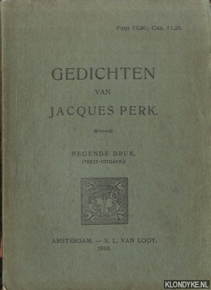 Perk, Jacques - Gedichten van Jacques Perk