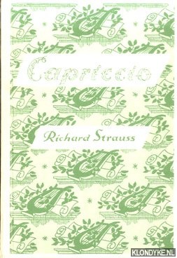 Strauss, Richard & Clemens Krauss - Capriccio. Ein Konversationsstck fr Musik in einem Aufzug