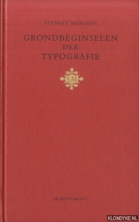 Morison, Stanley - Grondbeginselen der typografie