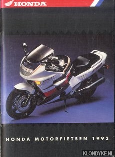 Slobbe, A. (voorwoord) - Honda motorfietsen 1993