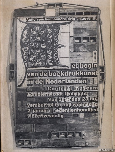 Janssens, Adeline M. (voorwoord) - Anno veertienhonderd drie en zeventig. Het begin van de boekdrukkunst in de Nederlanden