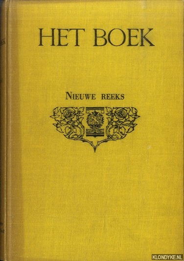 Diverse auteurs - Het Boek. Nieuwe reeks - 27e deel 1943
