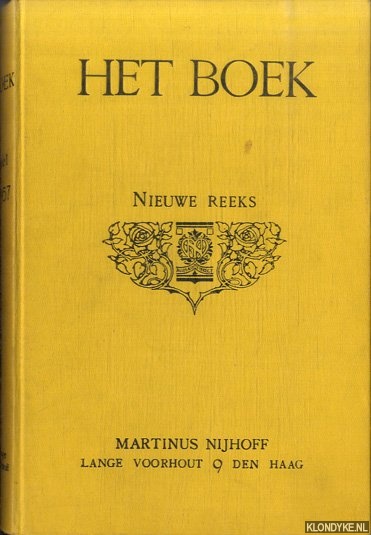 Diverse auteurs - Het Boek. Nieuwe reeks - 32ste deel 1955-1957