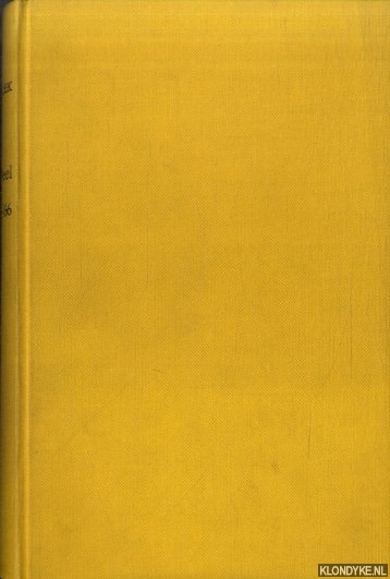 Diverse auteurs - Het Boek. Derde reeks - deel XXXVII - 1965-1966