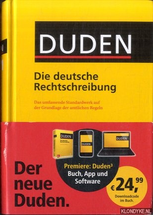 Scholze-Stubenrecht, Dr. Werner - a.o. - Duden: Die deutsche Rechtschreibung