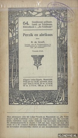 Greeff, H. de - Perzik en framboos