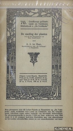 Haar, A.A. ter - De voeding der planten