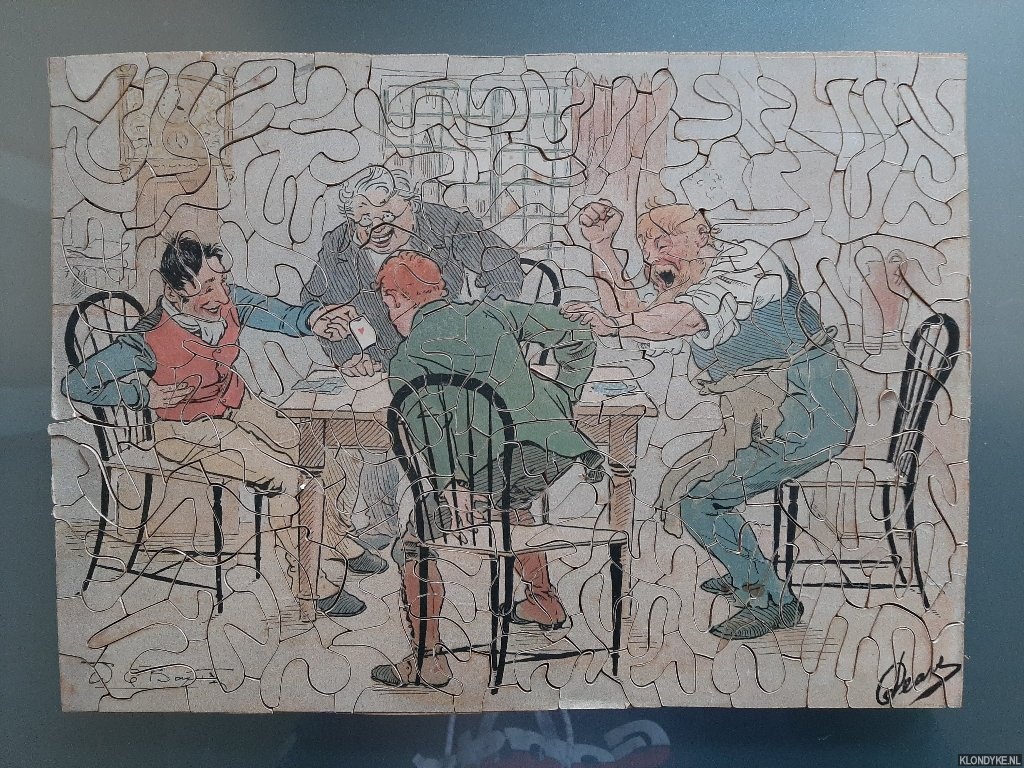 Diverse auteurs - Houten legpuzzel: Vroolijk kaartspel