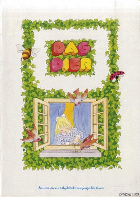 Krijger, Jannie & Pieternel Pouwels (illustraties) - Dag dier Een doe - lees- en kijkboek voor jonge kinderen