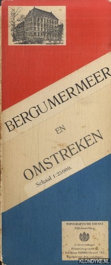 Diverse auteurs - Bergumermeer en omstreken. Schaal 1:25000