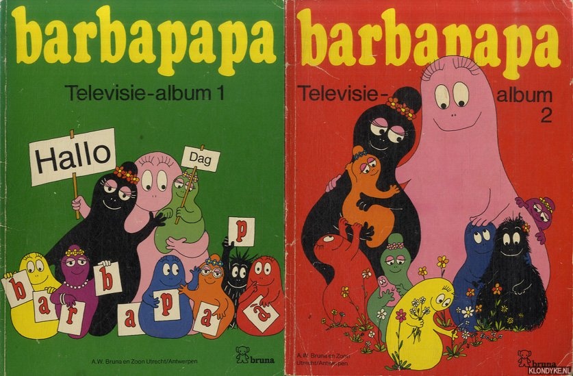 Tison, Annette - Barbapapa Televisie-Album (2 delen)
