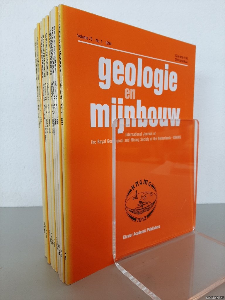 Priem, Harry N.A. - a.o. - Geologie en Mijnbouw. International Journal of the Royal Geological and Mining Society of the Netherlands - KNGMG (11 issues)