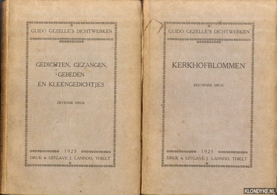 Gezelle, Guido - Gedichten, gezangen, gebeden en kleengedichtjes