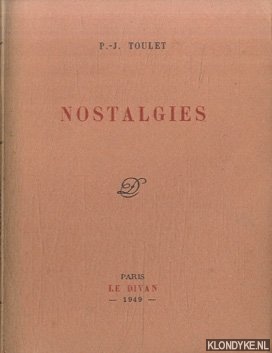 Toulet, P.-J. - Nostalgies