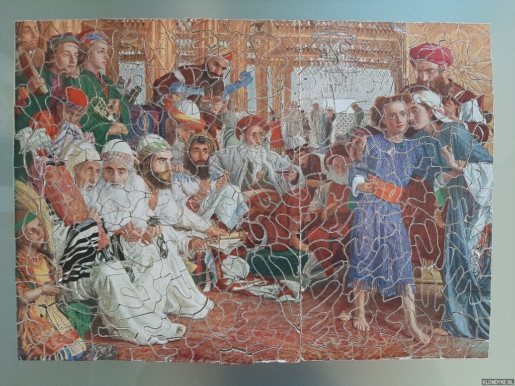 Diverse auteurs - Houten legpuzzel: Tempel