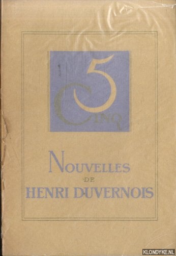Duvernois, Henri & Georges Gaudion (illustrations de) - Cinq nouvelles
