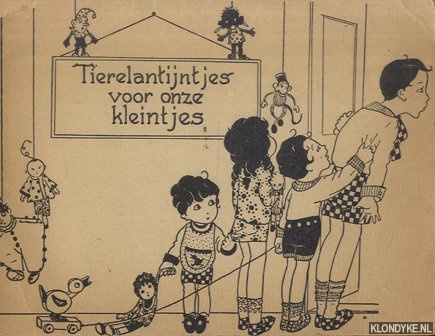 Hoog-Nody, Annie de (versjes van) & Willy Schermel (teekeningen van) - Tierelantijntjes voor onze kleintjes