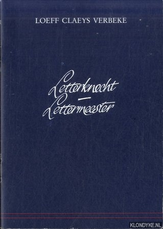 Mooij, Martin - e.a. - Leterknecht, lettermeester