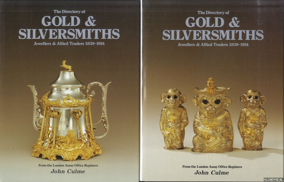 Culme, J. - The Directory of Gold & Silversmiths. Jewellers & Allied Traders 1838-1914 (2 volumes)