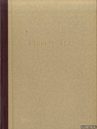 Avermaete, Roger - Monografien over Belgische Kunst: Henri Puvrez