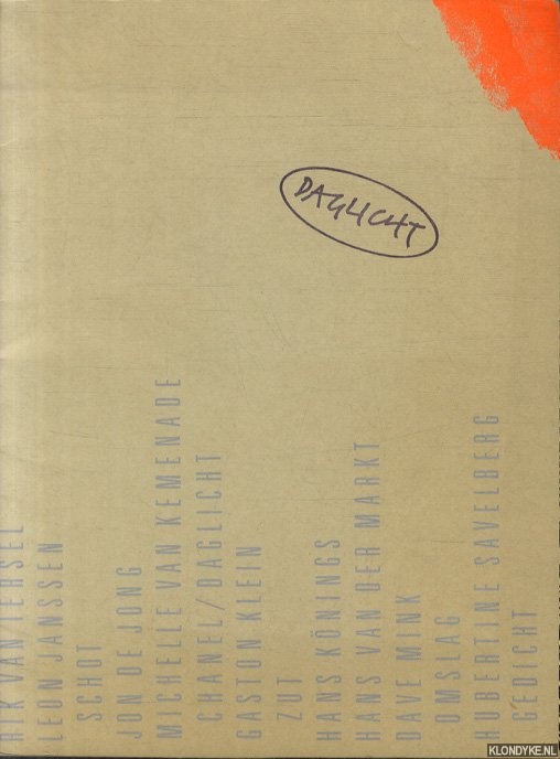 Iersel, Rik van & Leon Janssen Schot & Jon de Jong & Micghelle van Kemenade & Gston Klein - e.a. - Daglicht nummer 7 + bijbehorend 