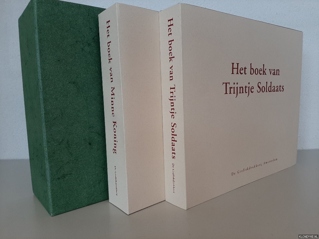 Rombouts, Carola & Coos Dieters (redactie) - Groninger volksvertellingen: Het boek van Trijntje Soldaats; Het boek van Minne Koning (2 delen) *GESIGNEERD*