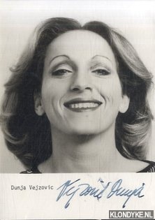Vejzovic, Dunja - Autographed photograph
