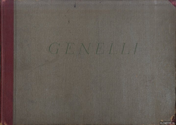 Christoffel, Ulrich (herausgegeben und eingeleitet von) - Buonaventura Genelli: aus dem Leben eines Knstlers *from the collection of ARMANDO*