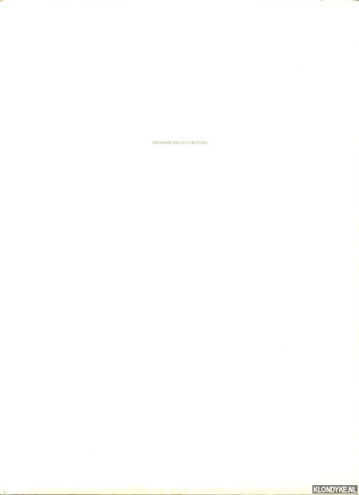 Christian, Abraham David & Norbert Nobis - Abraham David Christian