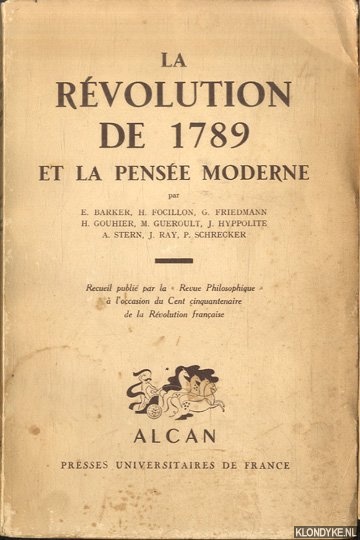 Barker, E. - La Rvolution de 1789 et la pense moderne