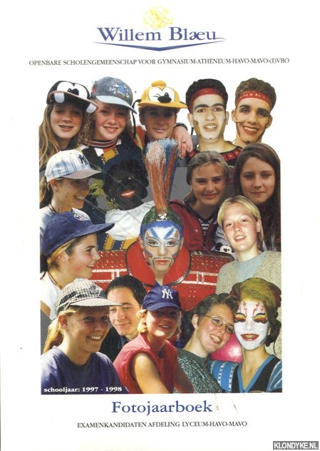 Snater, A. (voorwoord) - Willem Blaeu: Openbare scholengemeenschap voor Gymnasium-Atheneum-Havo-Mavo-(I)VBO. Fotojaarboek 1997-1998. Examenkandidaten afdeling Lyceum-Havo-Mavo