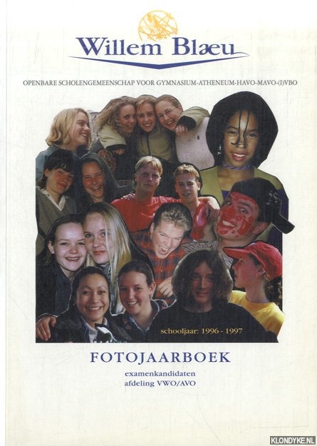 Snater, A. (voorwoord) - Willem Blaeu: Openbare scholengemeenschap voor Gymnasium-Atheneum-Havo-Mavo-(I)VBO. Fotojaarboek 1996-1997. Examenkandidaten afdeling VWO/AVO