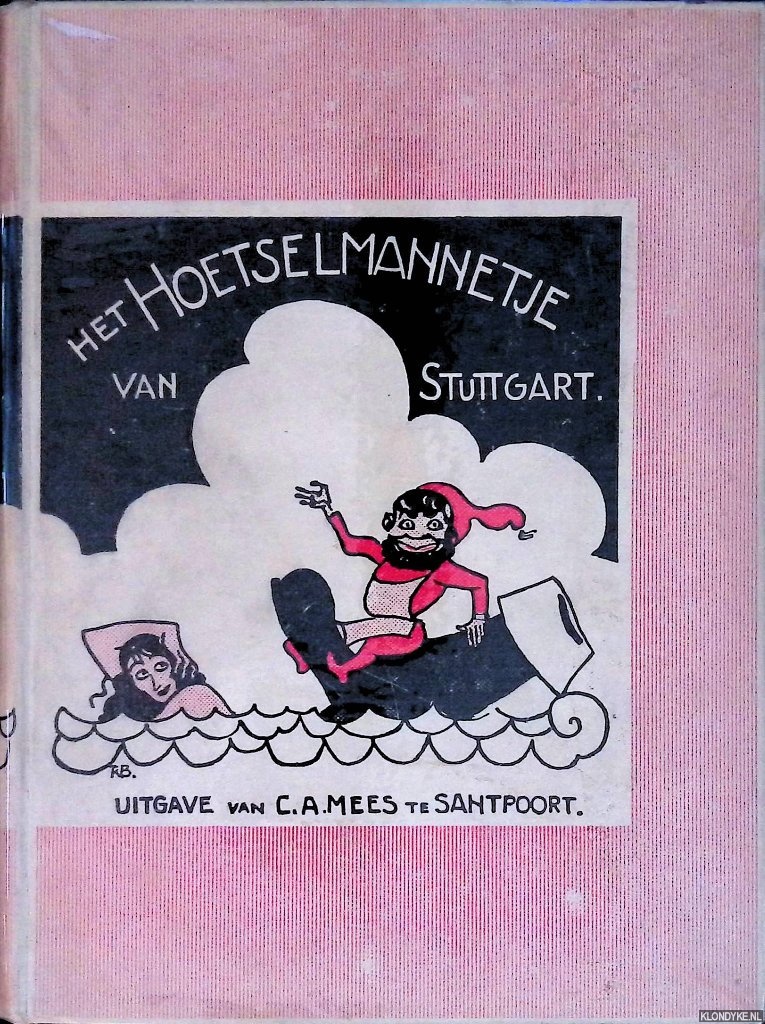 Hichtum, N. van - Het Hoetselmannetje van Stuttgart. Vrij naar het Duitsch van Eduard Mricke. Illustratie van Tjerk Bottema