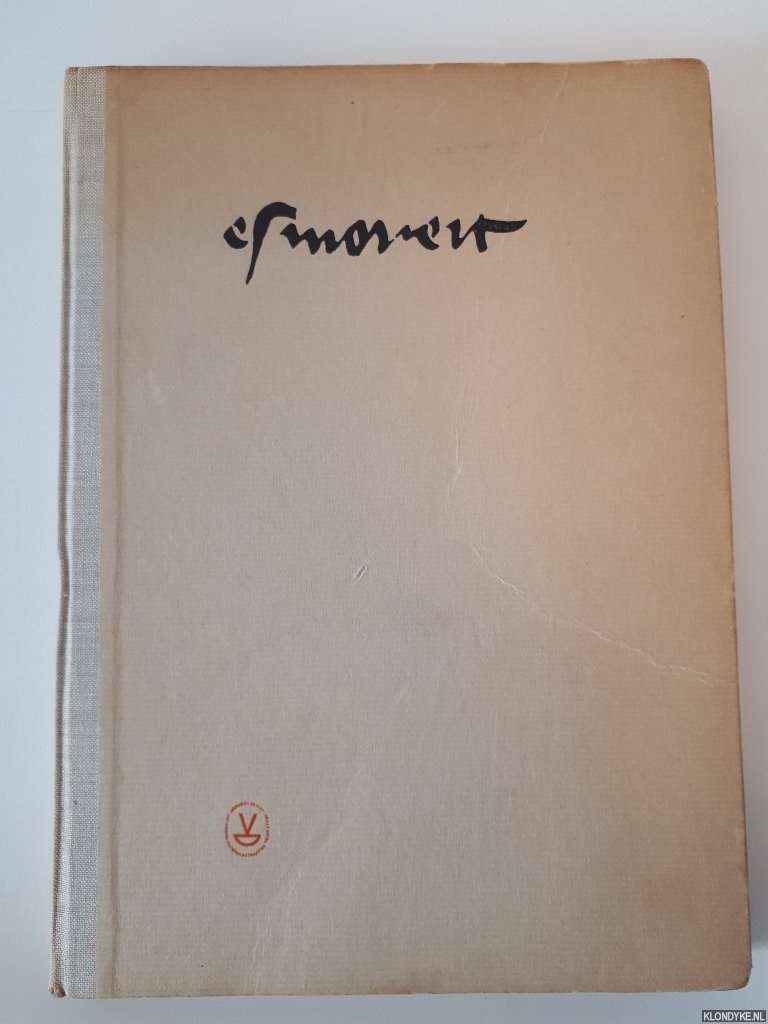 Maeyer, AL. De & Dr. Rob. Roemans - Esmoreit. Eerste integrale reproductie van het handschrift naar de tekst in typografie, voorafgegaan door een bondige inwijding en een uitvoerige analytische bibliografie en gevolgd door ophelderende aantekeningen bij de oorspronkelijke tekst + losse bijl