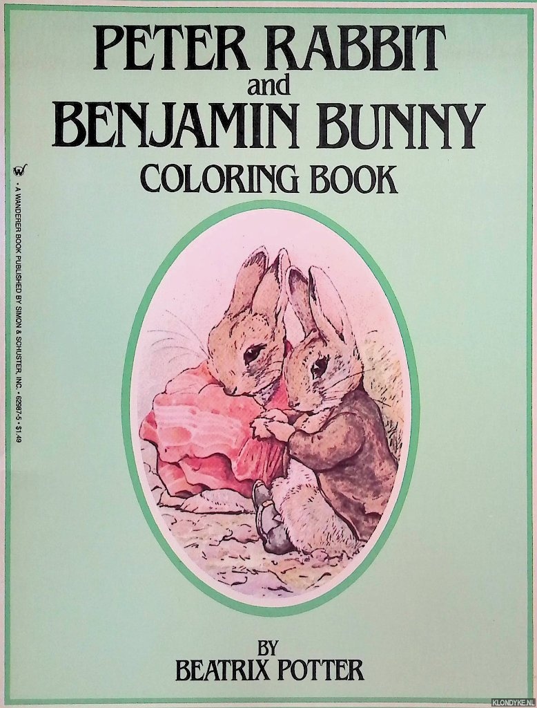 Potter, Beatrix - Peter Rabbit and Benjamin Bunny: Coloring Book