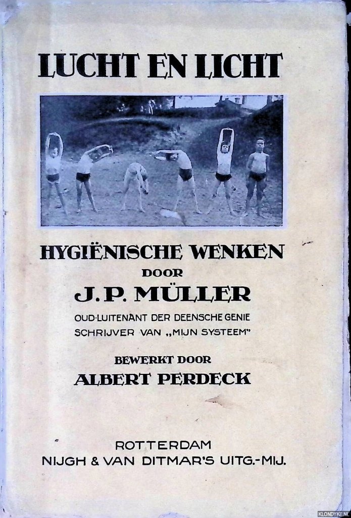 Mller, J.P. & Albert Perdeck (Bewerkt door) - Lucht en licht - Hyginische wenken