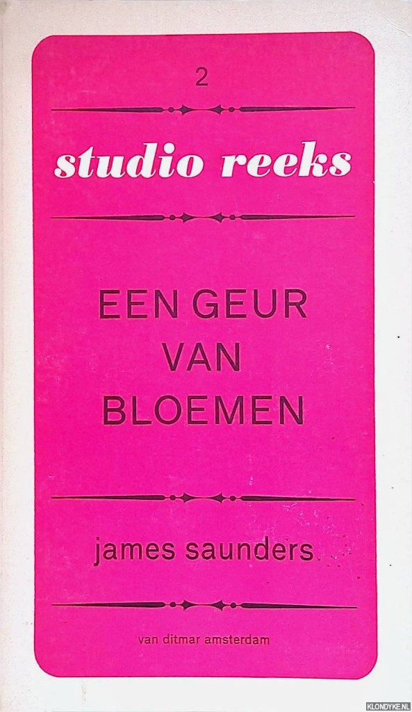 Saunders, James - Een geur van bloemen