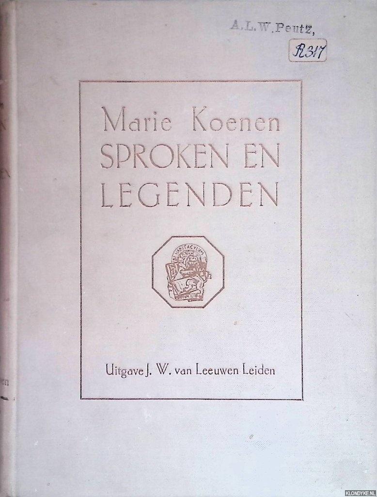Koenen, Marie - Sproken en legenden