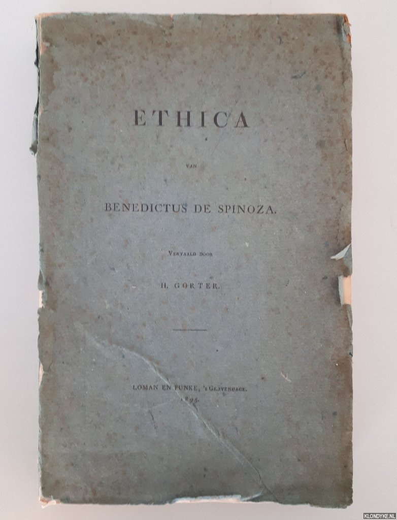Spinoza, Benedictus de - Ethica