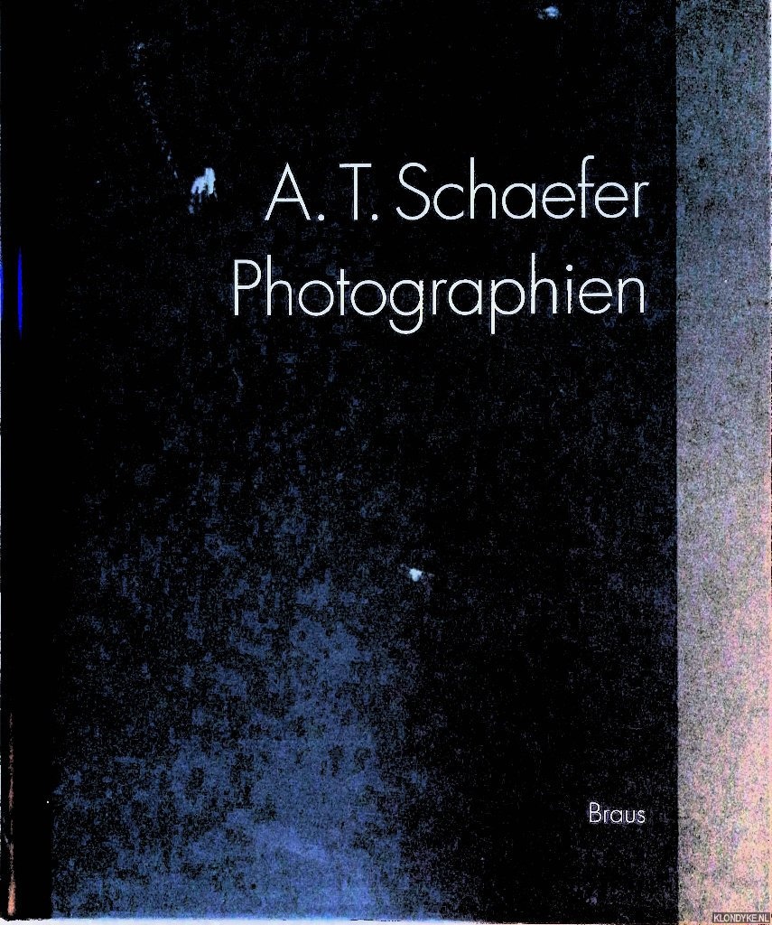 Schaefer, A.T. & Reinhold Mielbeck & Rainer Wick (Mit Beitrgen von) - Photographien 1989-1991 *with AUTOGRAPH SIGNED DEDICATION to ARMANDO + SIGNED LETTER*