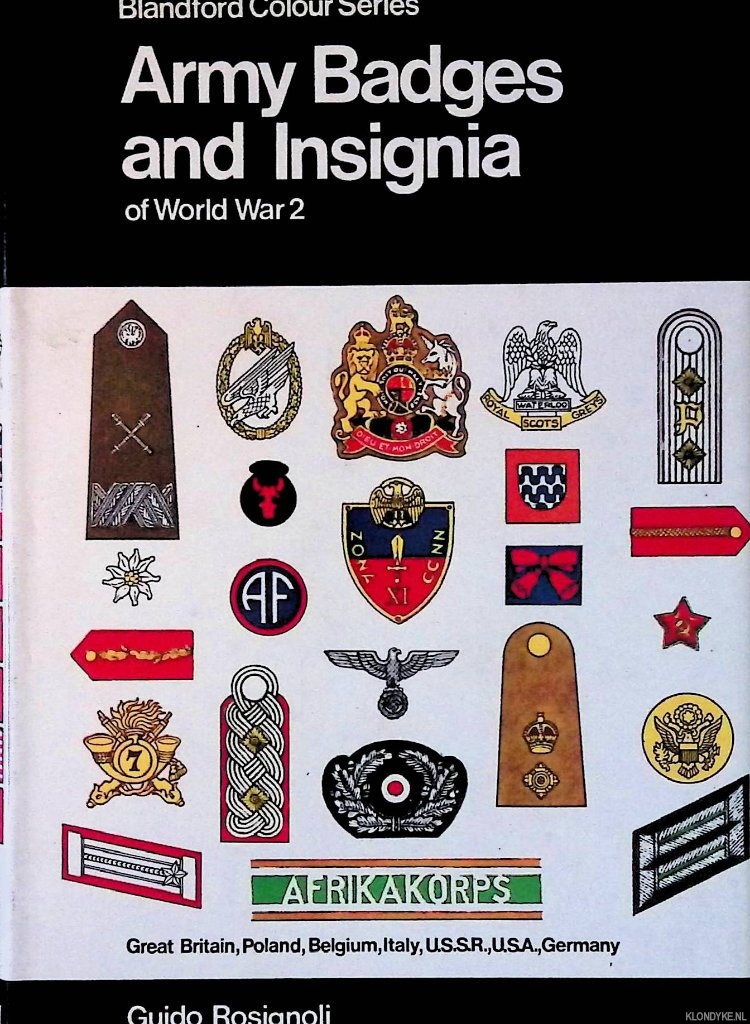 Rosignoli, Guido - Army Badges and Insignia of World War 2