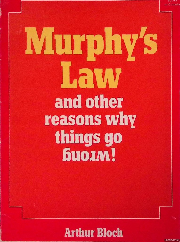 Bloch, Arthur - Murphy's Law and Other Reasons Why Things Go Wrong