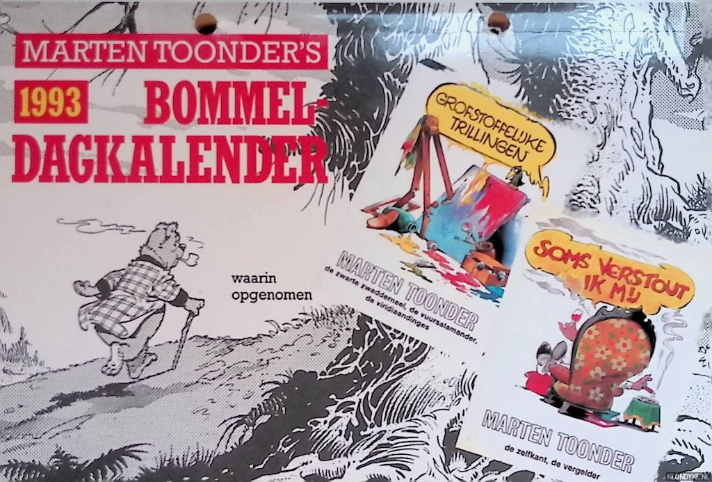 Toonder, Marten - Maarten Toonder's Bommeldagkalender 1993