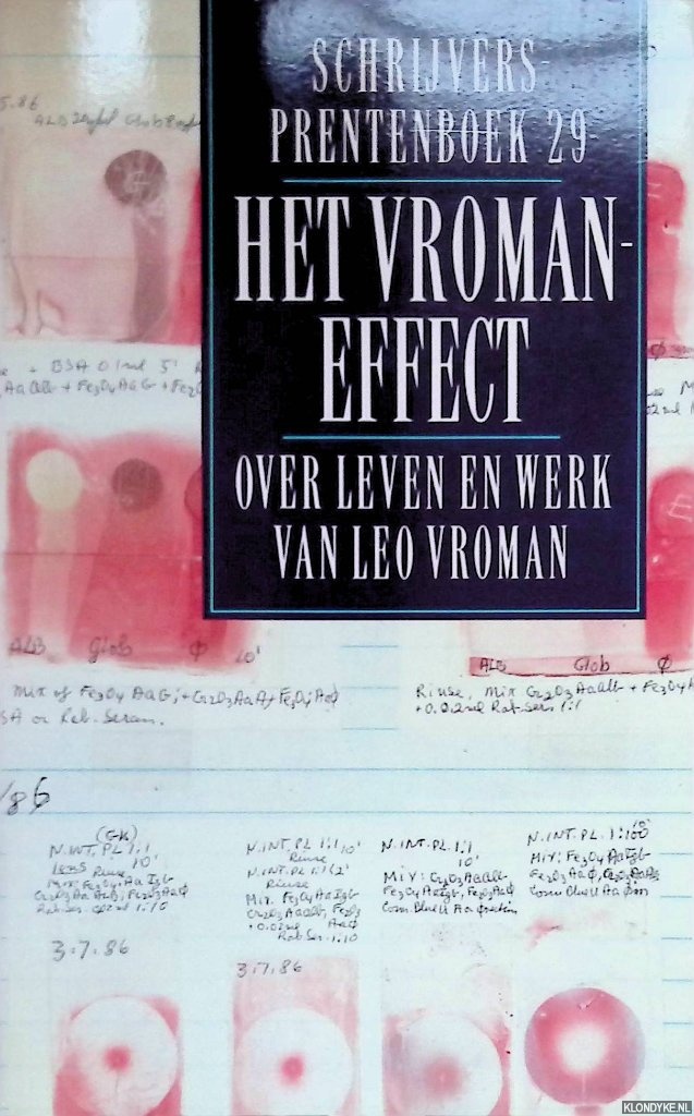 Kuijper, Jan - Schrijversprentenboek 29: Het Vromaneffect. Over leven en werk van Leo Vroman