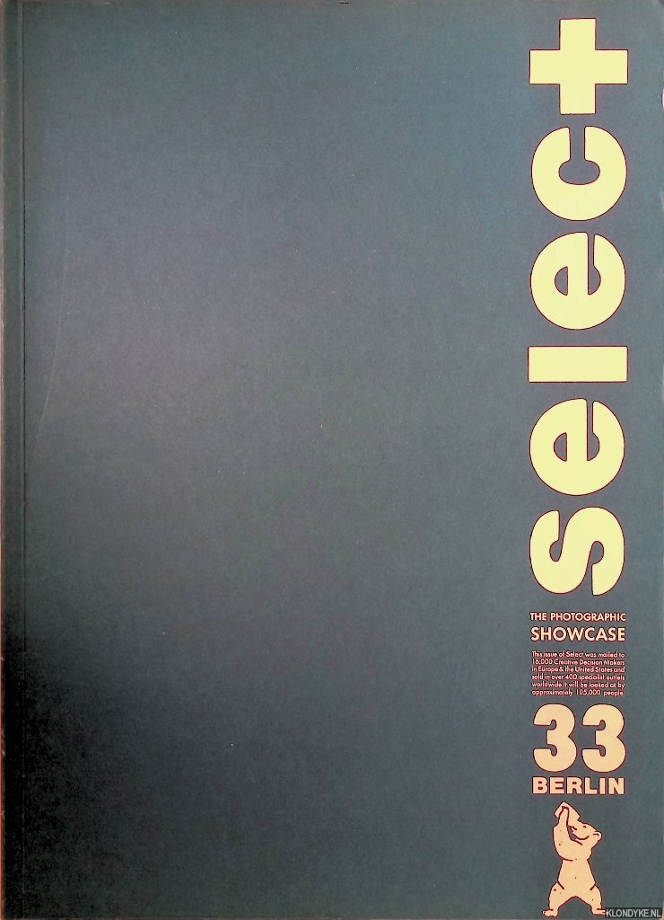Various - Select 33: Berlin. The Photographic Showcase