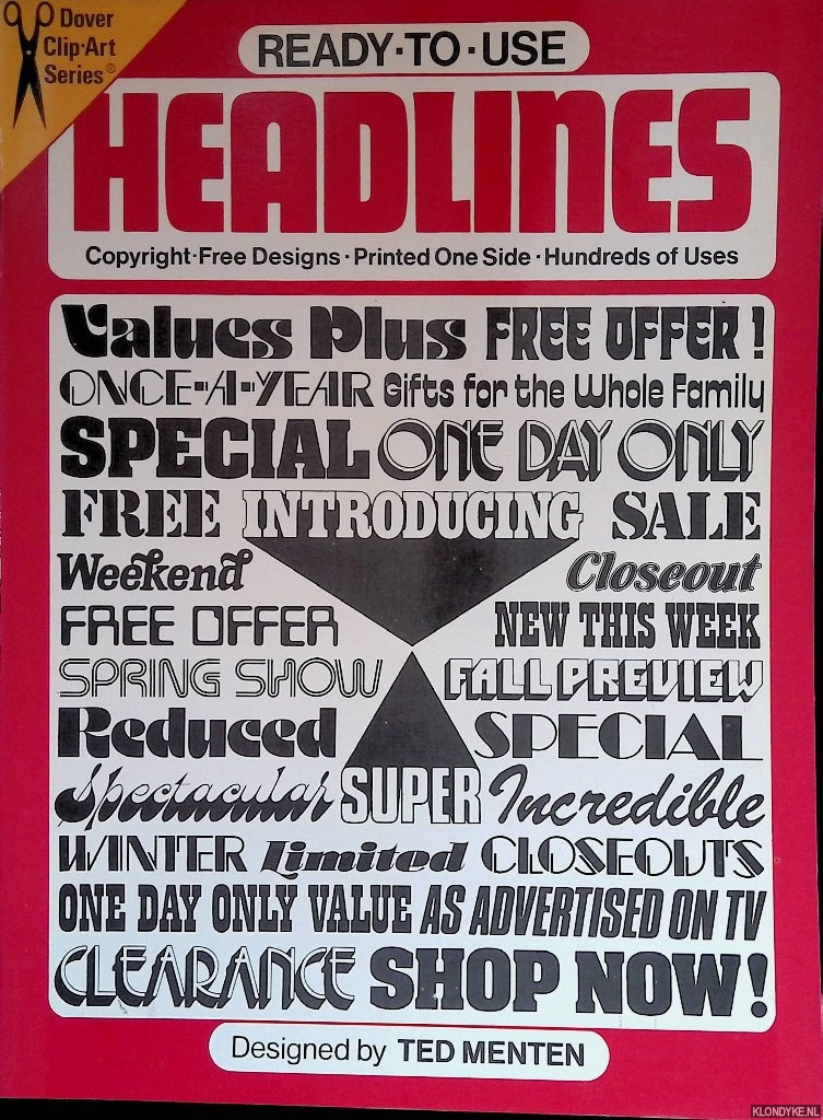 Menten, Ted - Ready-To-Use Headlines