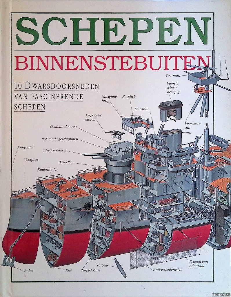 Butterfield, Moira & Jonothan Potter - Binnenstebuiten schepen