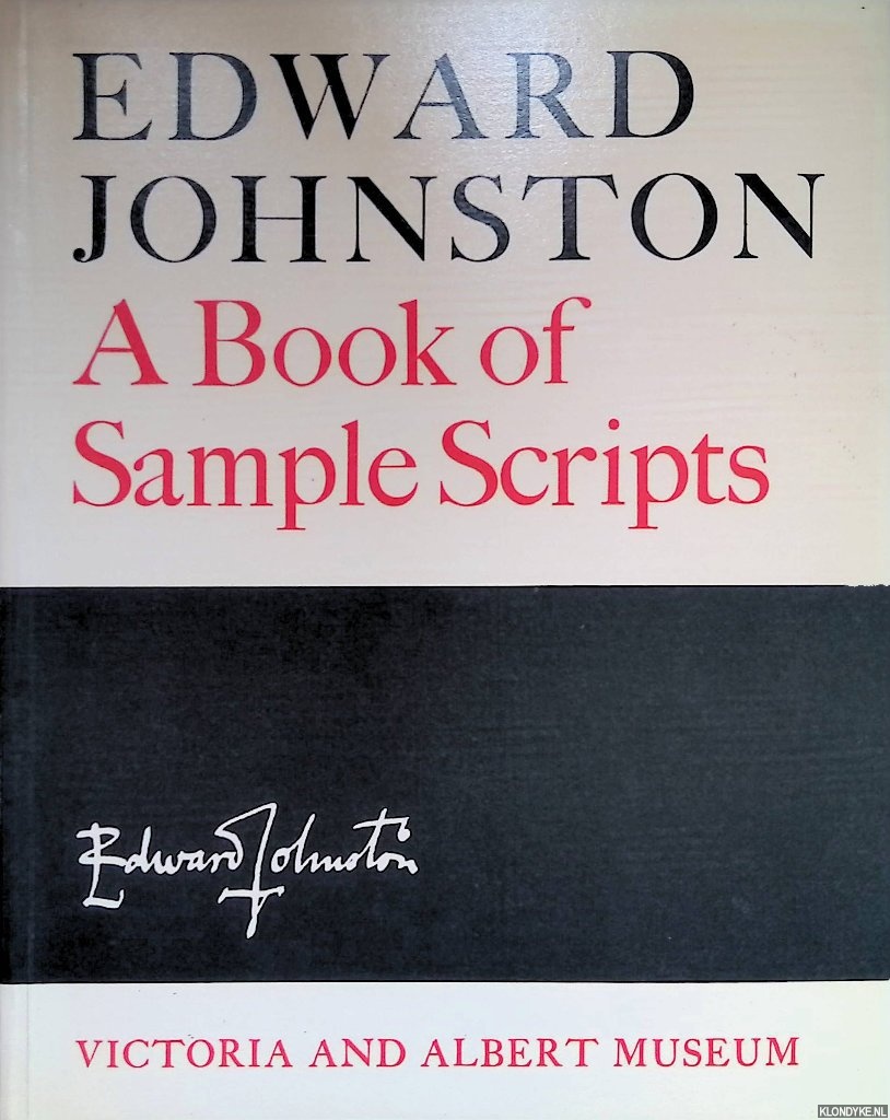 Johnson, Edward - A Book of Sample Scripts